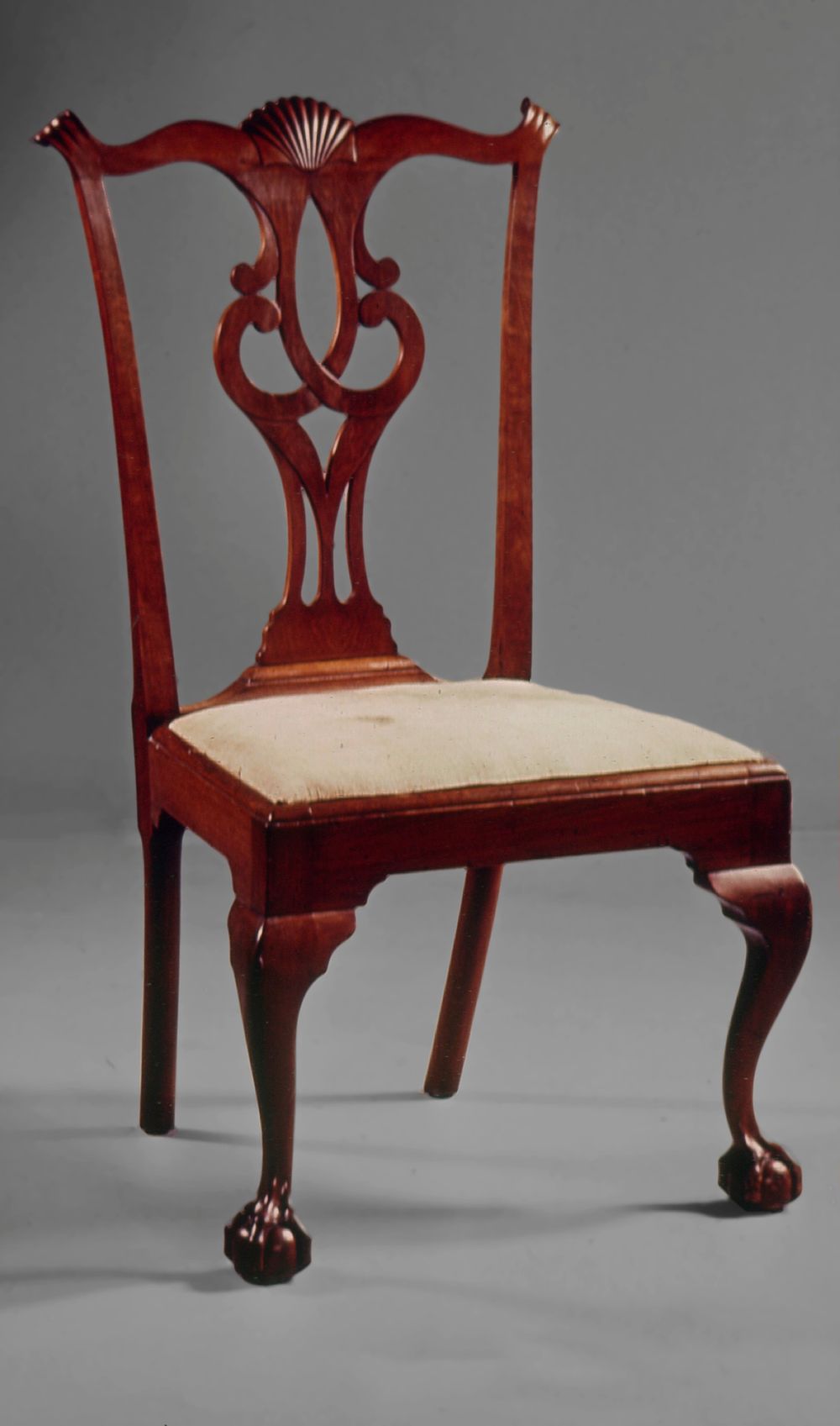 Chippendale side chair from the Yale University Art Gallery